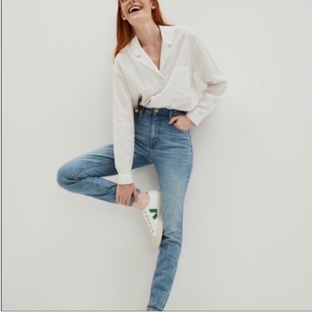 Frank & Oak Kim Slim High Rise Jean